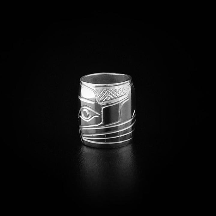 Wolf charm bead