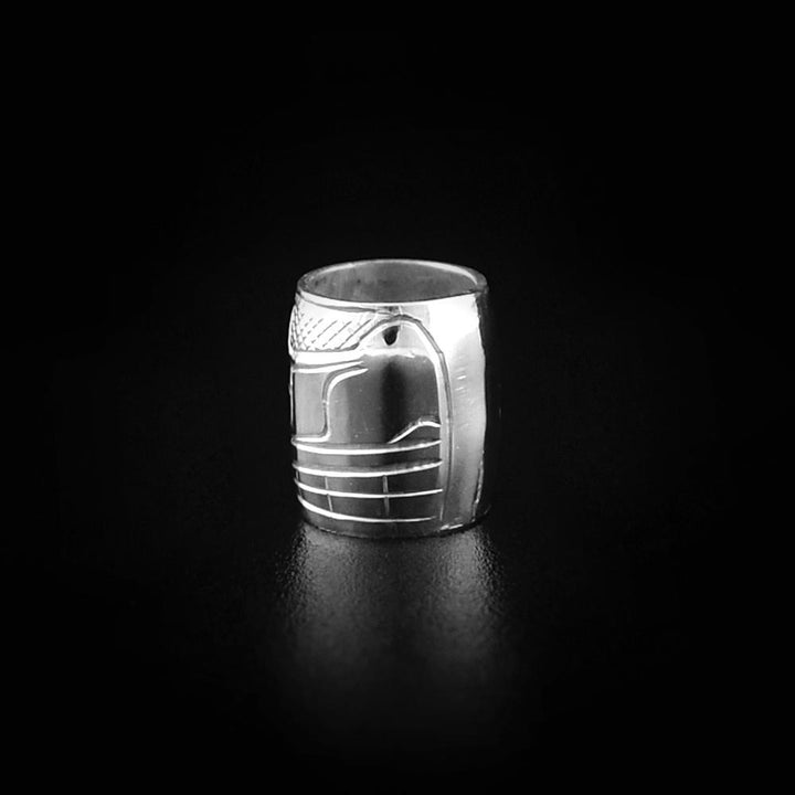 Wolf charm bead
